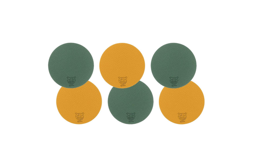 Nude - 6 Coasters - Coloured