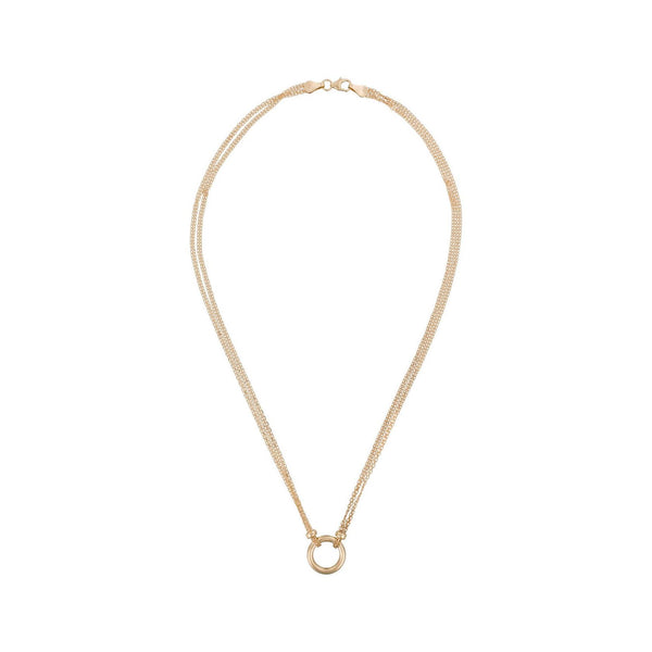 Collier "Round" Or Jaune 375/1000