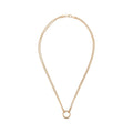 Collar "Redondo" de Oro Amarillo - Oro Amarillo