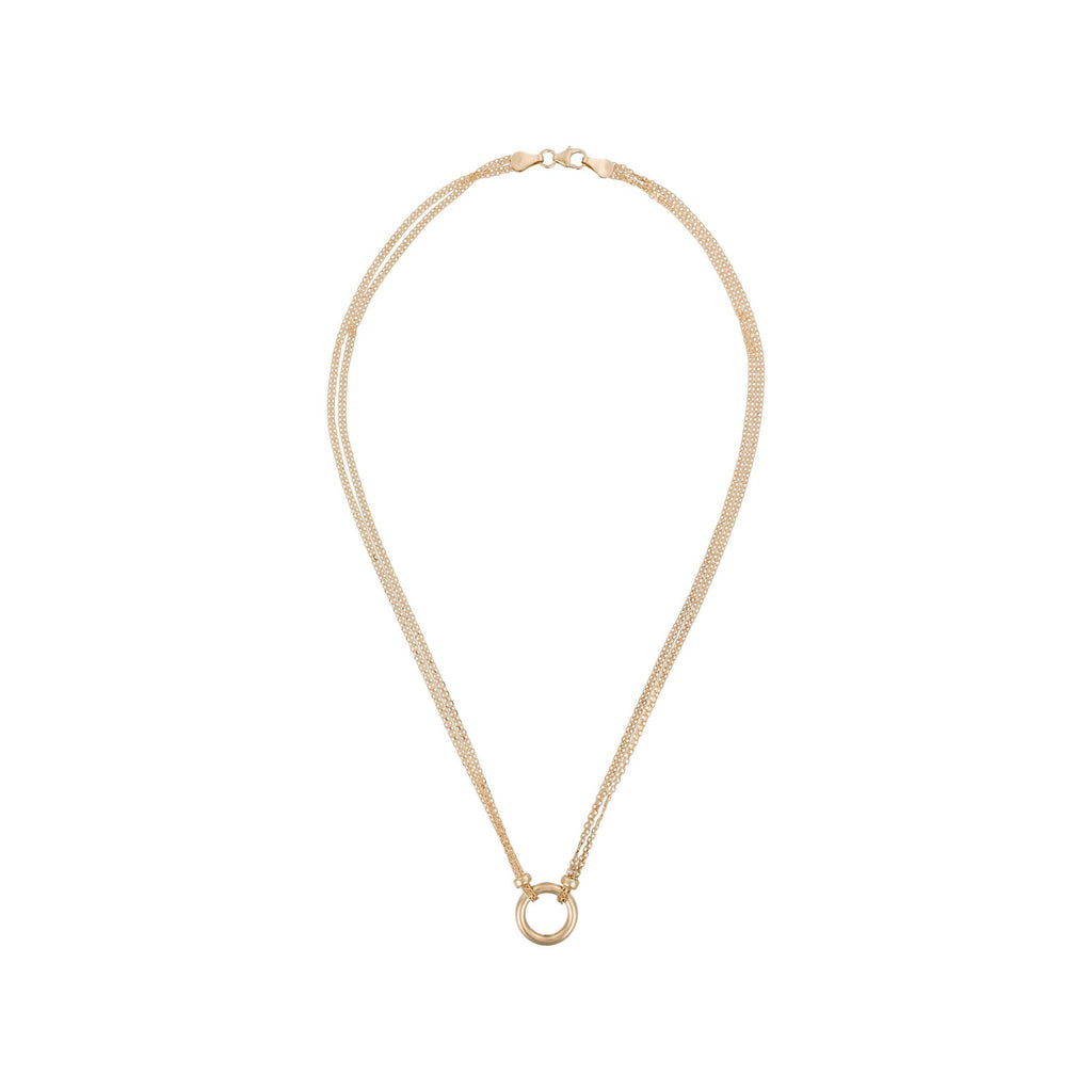 Collar "Redondo" Oro Amarillo 375/1000