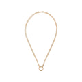 "Round" Necklace 375/1000 Yellow Gold
