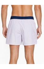 01 Boxershorts med suspensoar - Vitrandiga