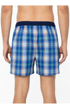 01 Boksershorts Med Suspensorium - Blåternede