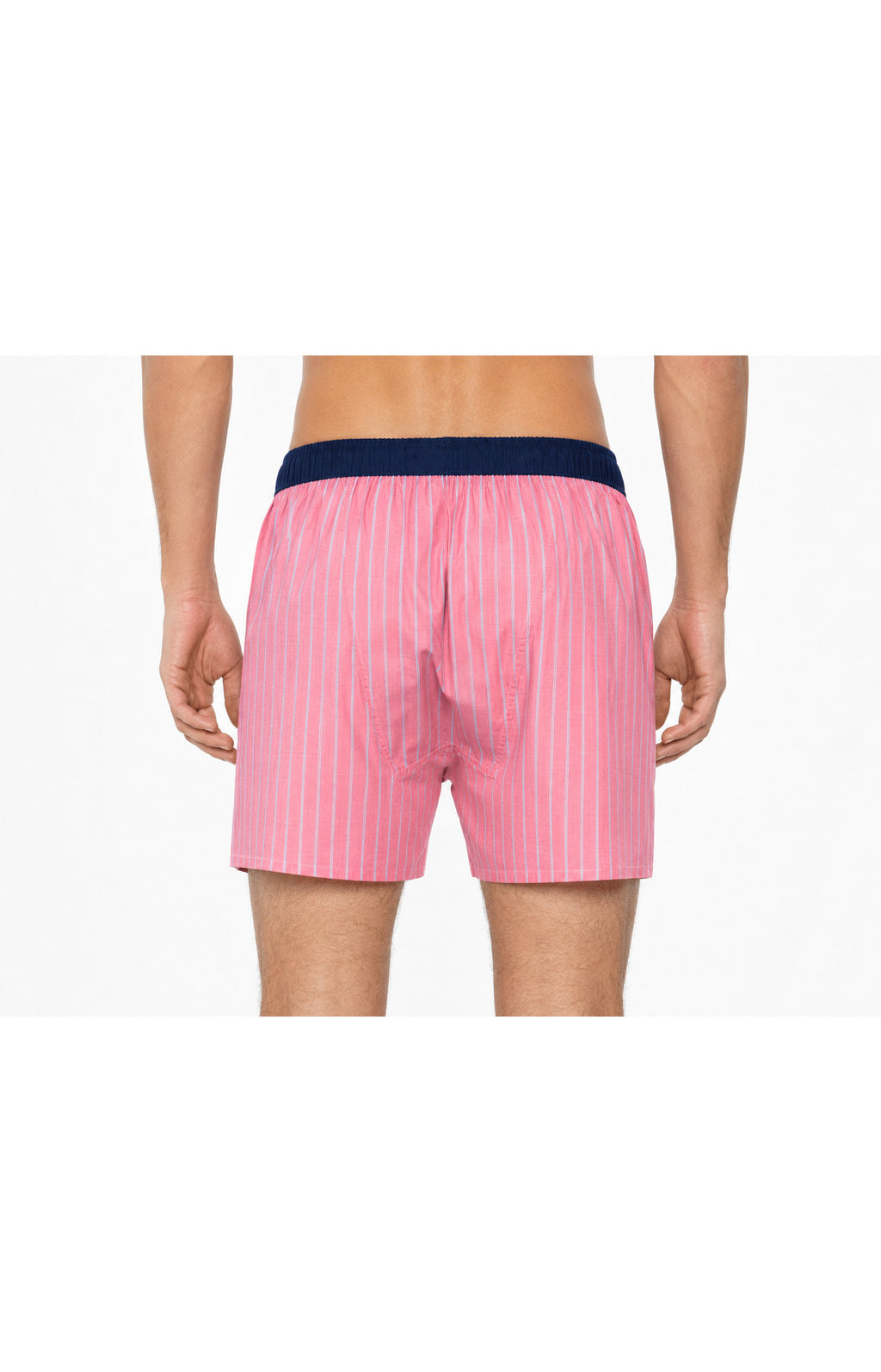 01 Boxershorts mit Suspensorium - Rosa