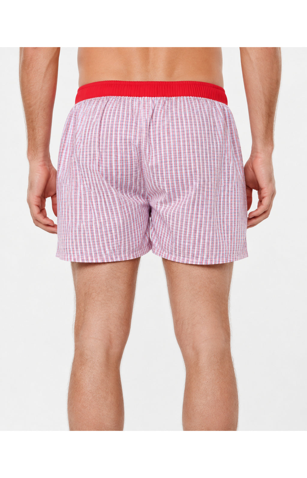 01 boxer con sospensorio - rosa a righe