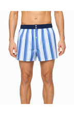 01 Boxer con sospensorio - a righe blu