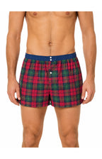 01 Boxer con sospensorio - a quadri rossi e verdi