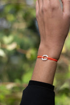 Vertex Bracelet - Glitter Silver