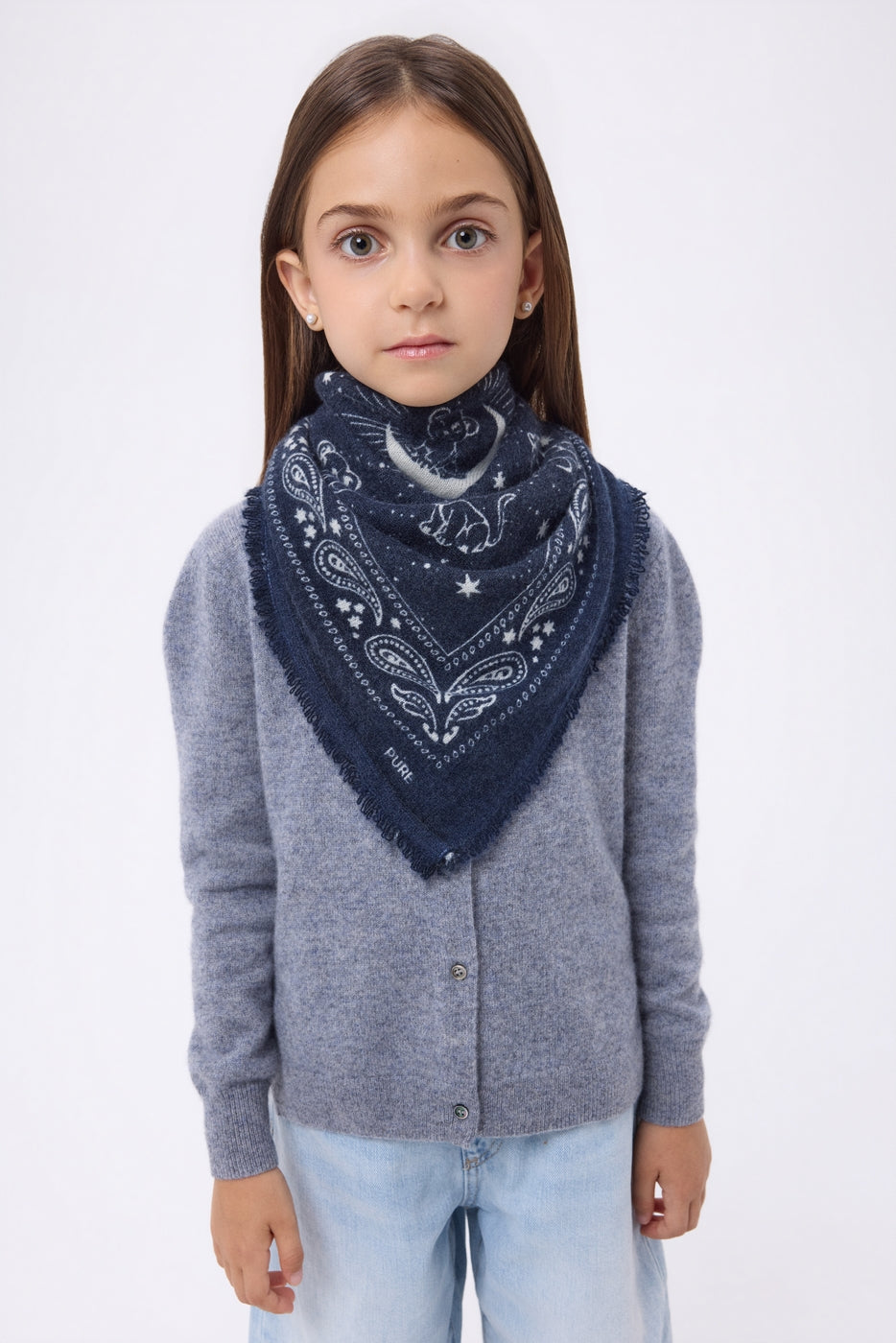 Small Cub Bandana - Navy Blue - Kids