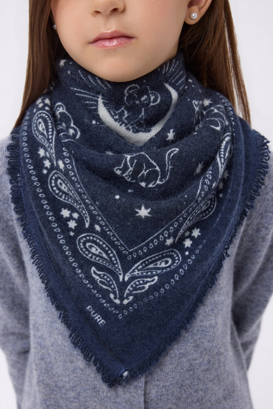 Small Cub Bandana - Navy Blue - Kids