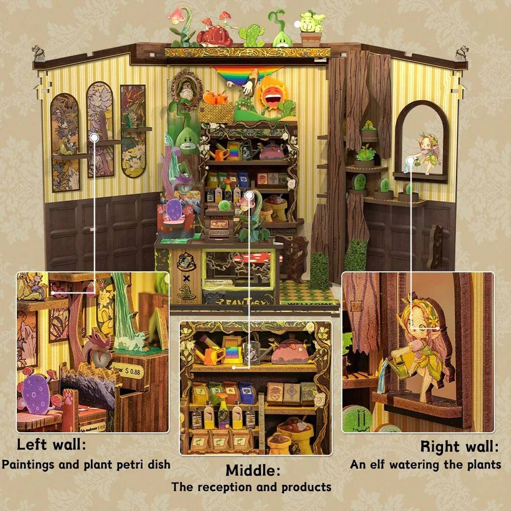 Book Nook - La Boutique Des Plantes Enchantées