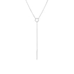 Collar "Brescia" D 0.154/28 - Oro blanco 375/1000