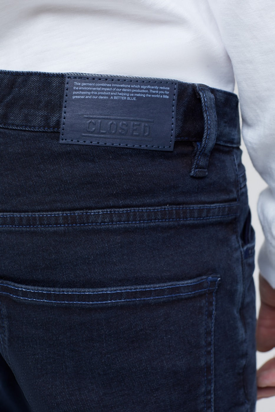 Jean Drop Cropped - Blue/Black - Hombre
