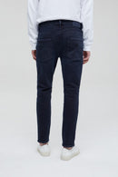 Jean Drop Cropped - Blue/Black - Homme