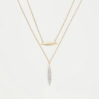 “Marcelia” necklace D0.061Ct/20