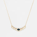 Collier "Anastasia Topaze"  Lbt0,57/1