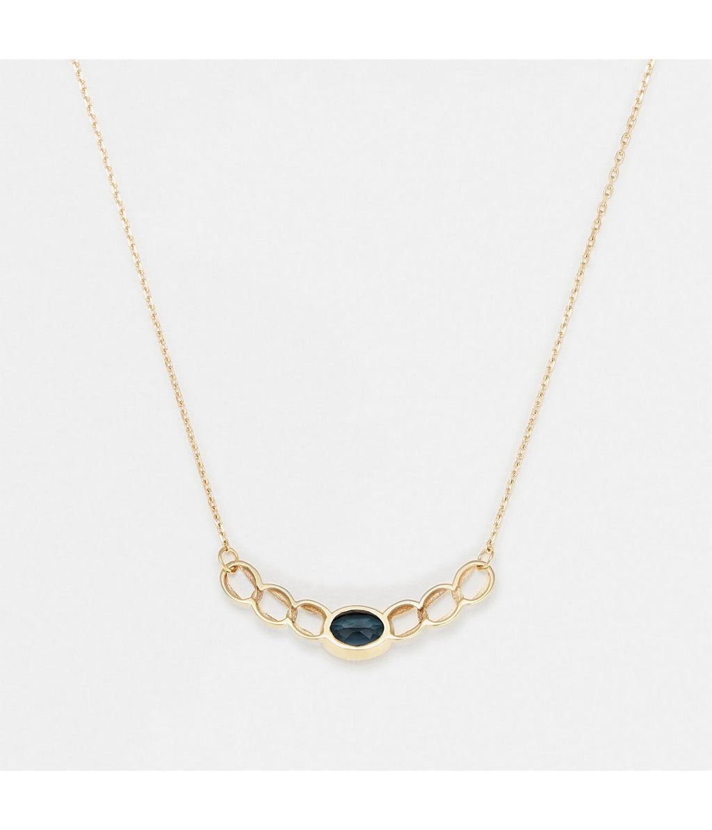 "Anastasia Topaz" Necklace - Lbt0.57/1 - Yellow Gold