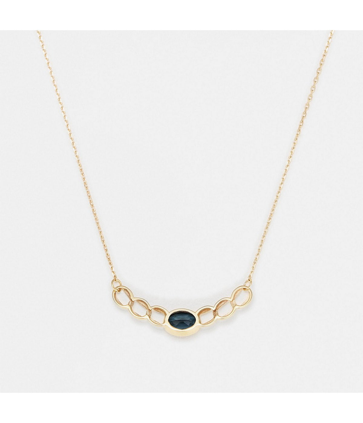 "Anastasia Topaz" Necklace - Lbt0.57/1 - Yellow Gold