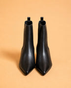 Ziggy Ankle Boot In Black Calf