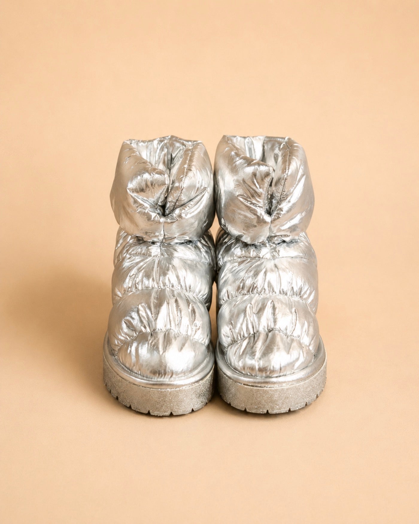 Bota Cazaboot de nailon plateado