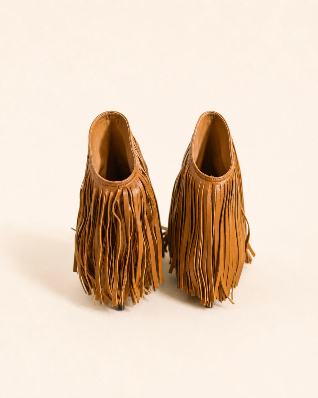 Padma Ankle Boot In Cognac Lambskin