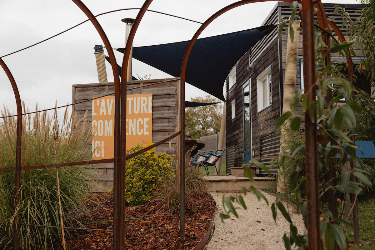 One Night in a Tiny House with a Retractable Roof and Private Nordic Spa