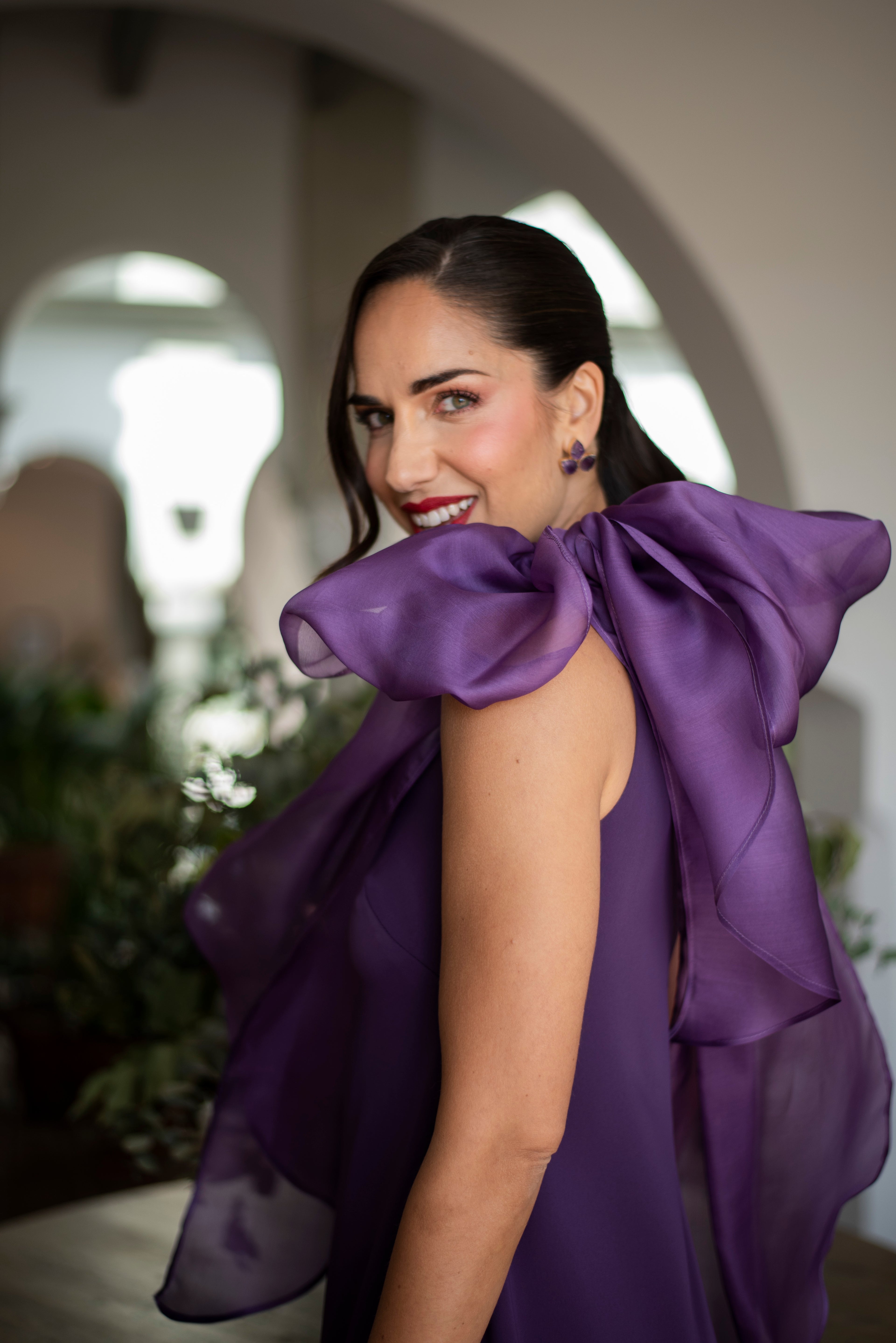 Robe Camille - Prune