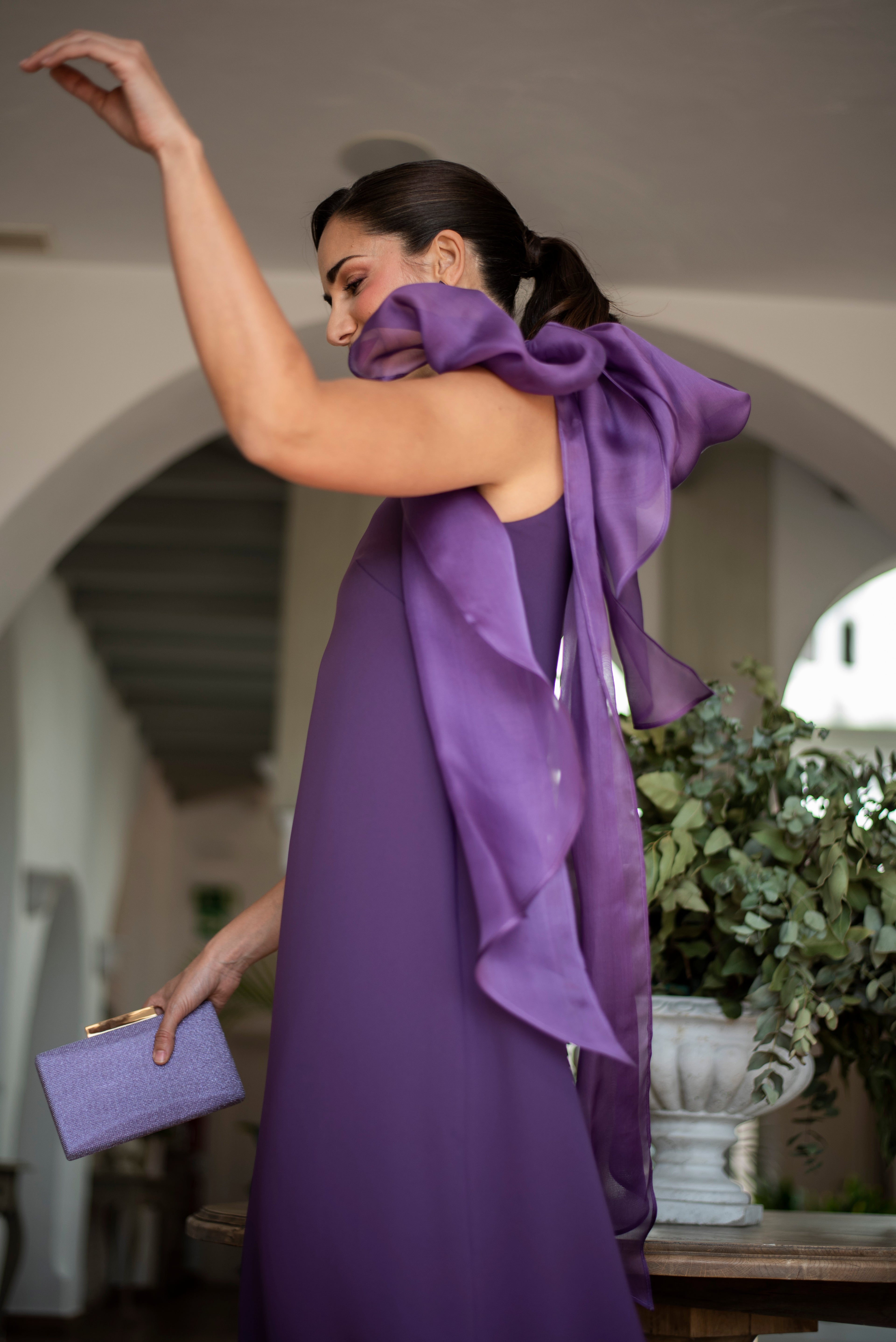 Robe Camille - Prune
