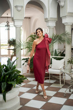 Robe Camille - Grenat