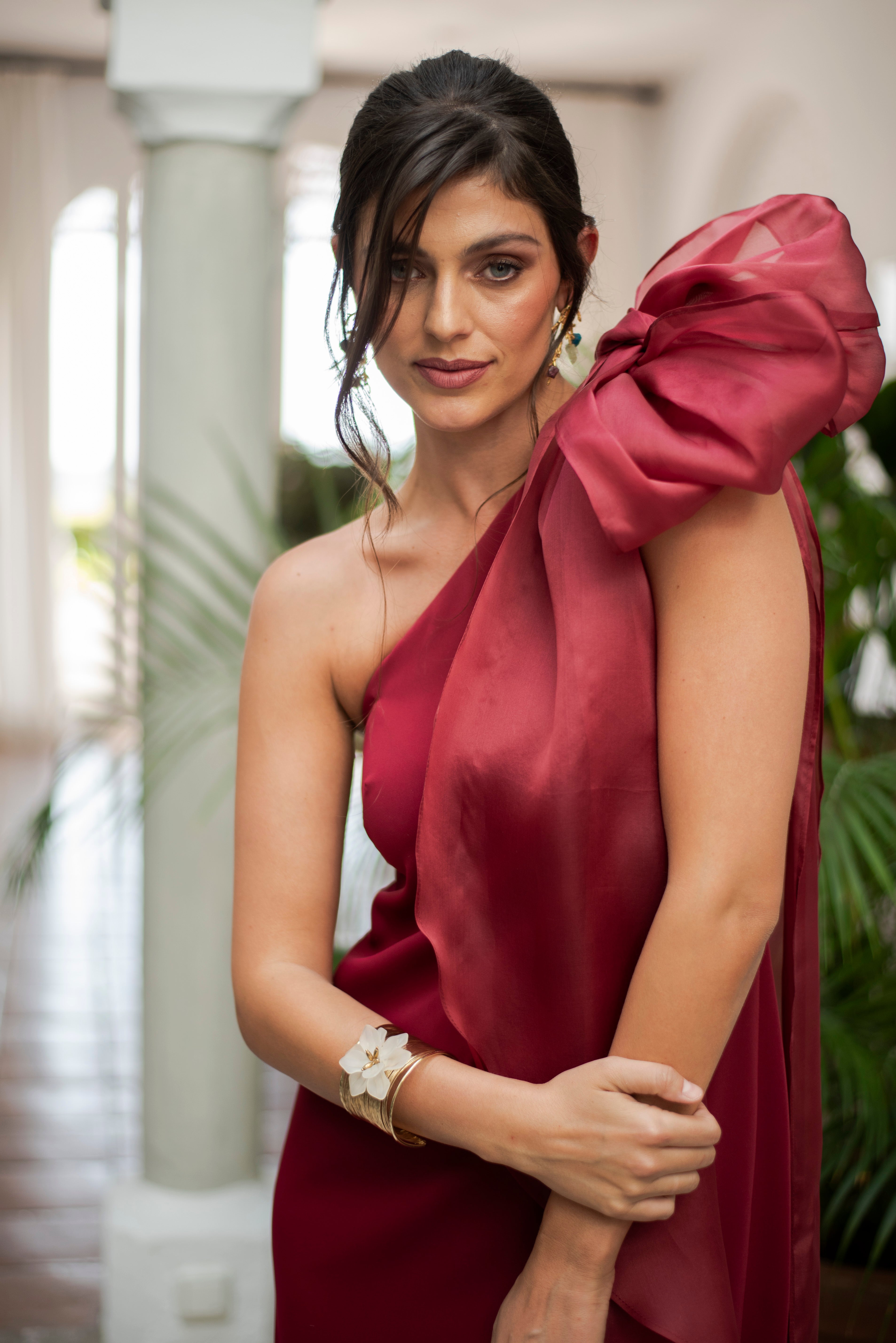 Robe Camille - Grenat