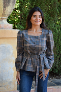Top Beth Cuadros Gray