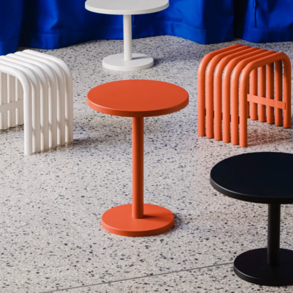 Odo Side Table - Large - Orange Peel