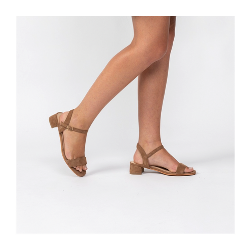 Molly Heeled Sandals - Brown