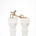Apolina - Sasha Heeled Sandals - Gold