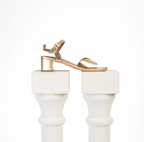 Apolina - Sasha Heeled Sandals - Gold