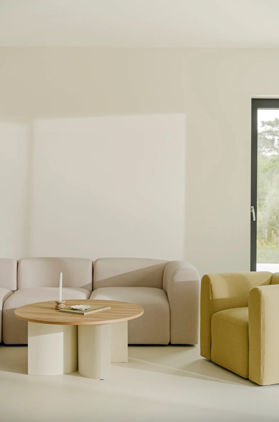 Mesa de Centro Gavo - Piazza Beige