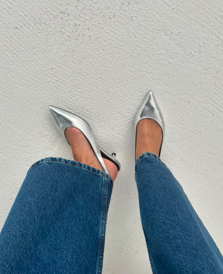 Zapatos de salón Elegance Essence - Plata