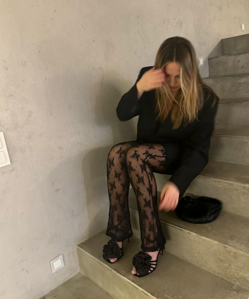 Superstylin' Heeled Sandals - Black