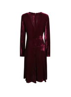 Vestido Tilted V - Grape - Mujer