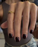 Faux Ongles - Cerise Noire
