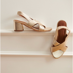 Sandalias de tacón Isi - Dorado