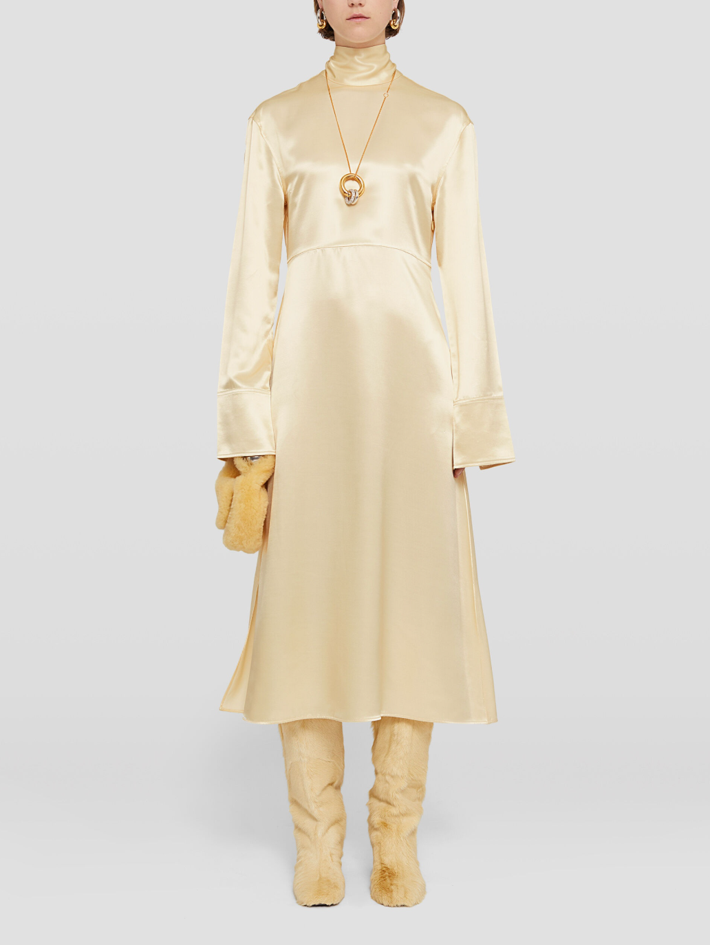 Vestido - Crema - Mujer