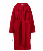 Abrigo Teddy Coating - Red - Mujer