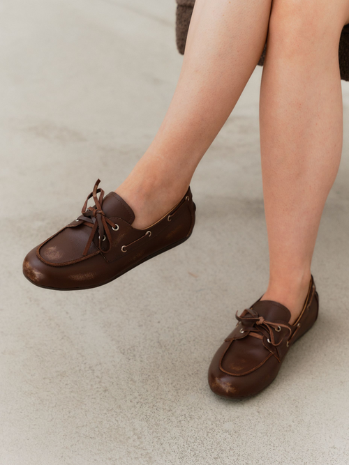 Mocasines Slow Life - Marrón