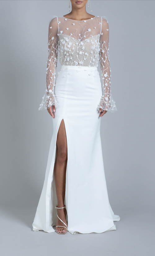 Lara Dress - White