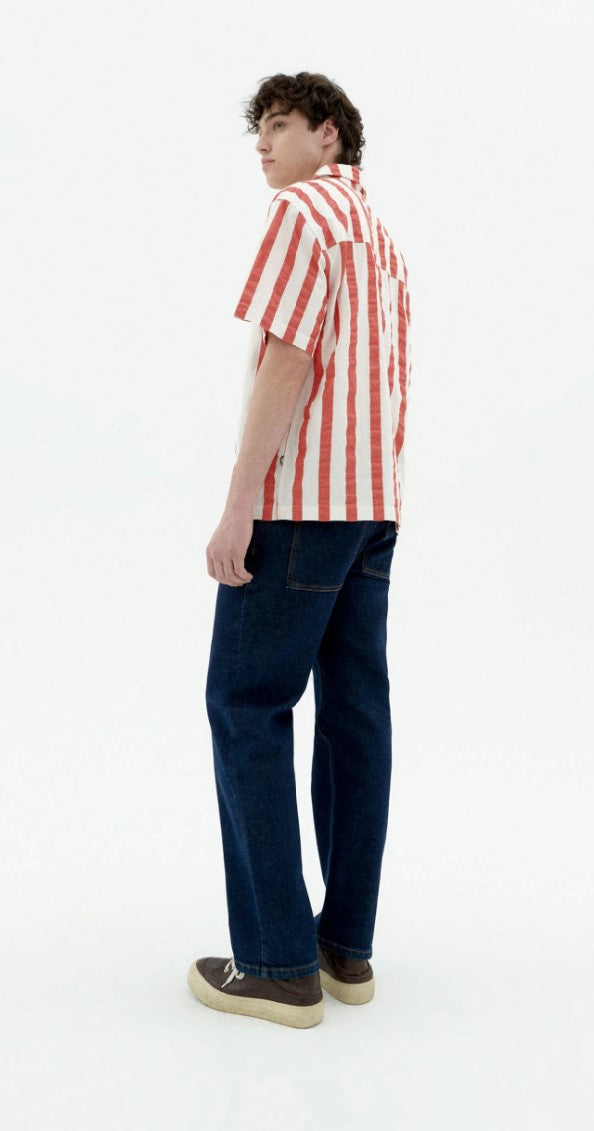Chemise Ample Rouge Kurt