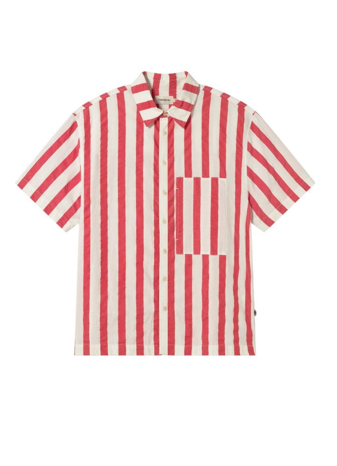 Chemise Ample Rouge Kurt