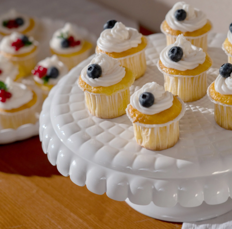 Stand À Gâteau Avec Cloche - Tiffany