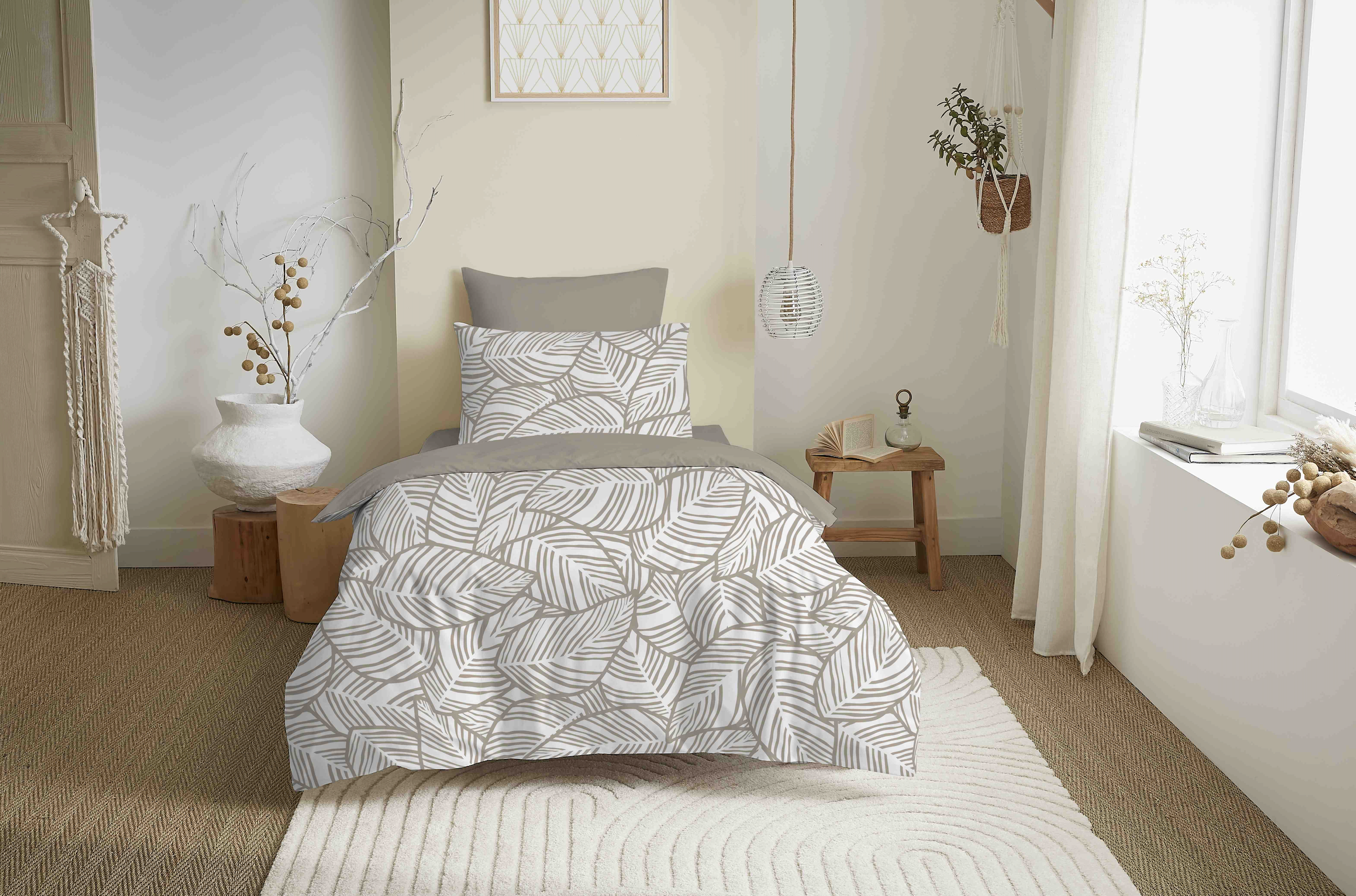 Pack Housse De Couette - 100% Coton - Fira Naturel
