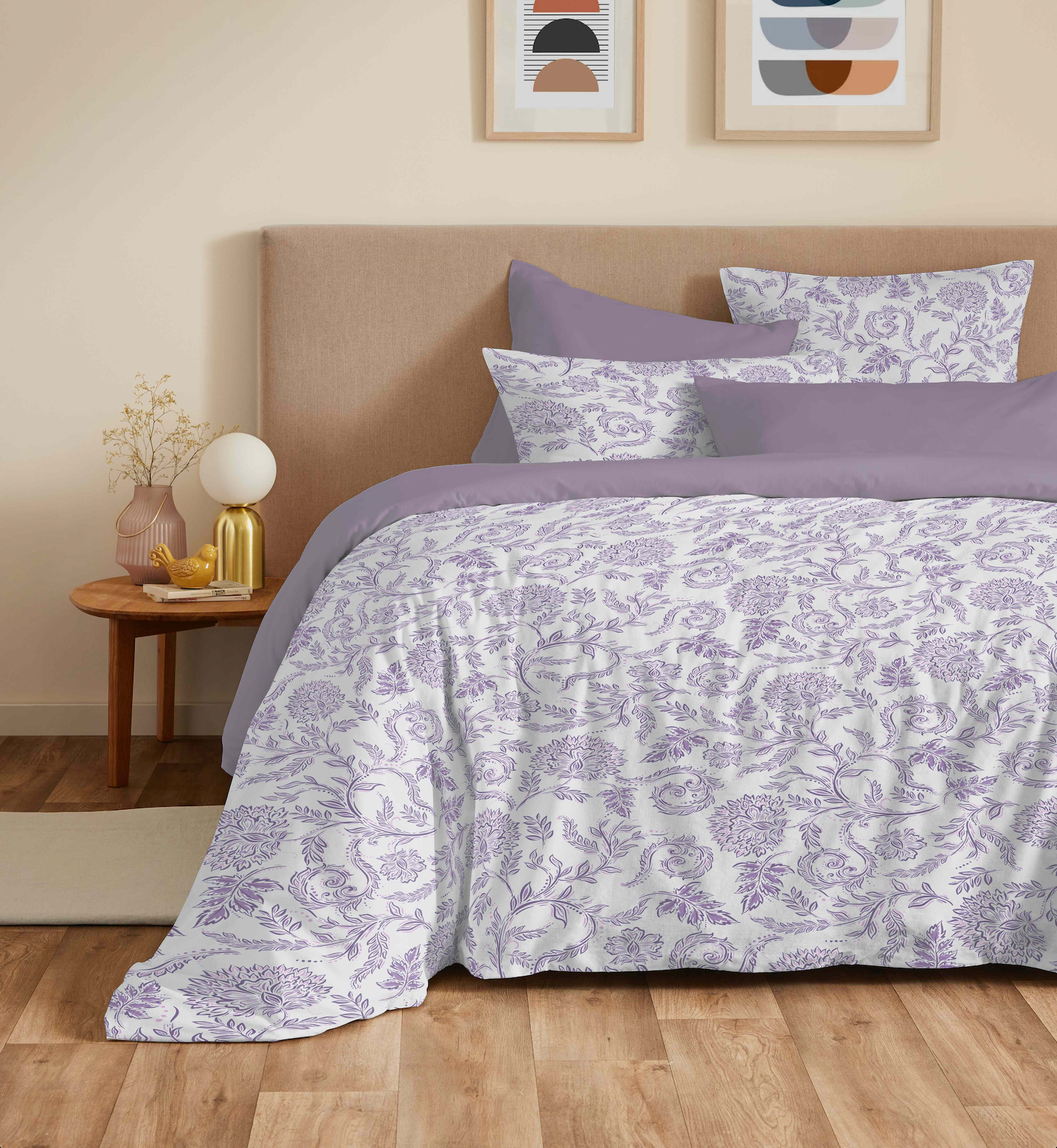 Duvet Cover Pack - 100% Cotton - Salma Lavender